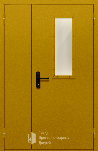 Фото двери «Полуторная со стеклом №25» в Павловскому Посаду