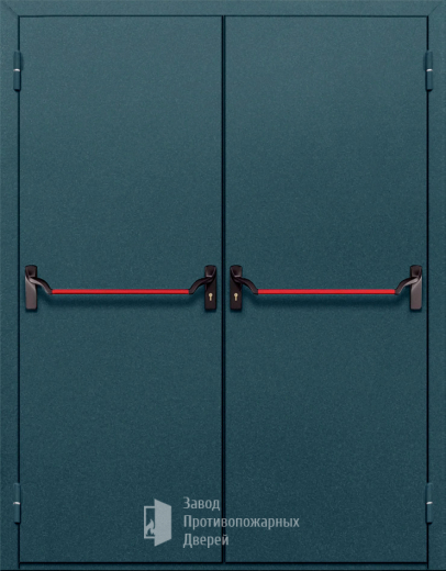 Фото двери «Двупольная глухая с антипаникой №17» в Павловскому Посаду