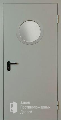 Фото двери «Однопольная с круглым стеклом EI-30» в Павловскому Посаду