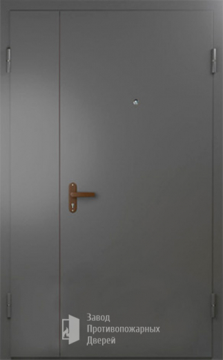 Фото двери «Техническая дверь №6 полуторная» в Павловскому Посаду