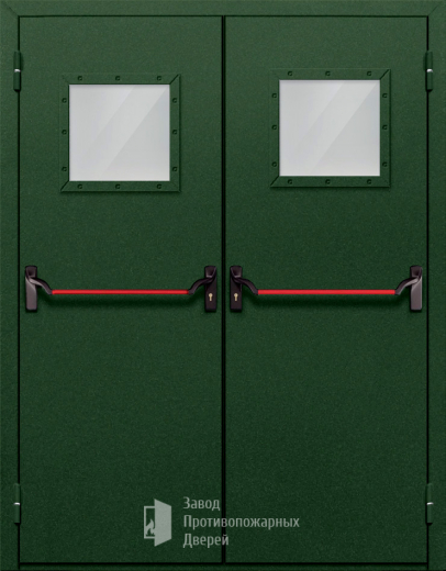 Фото двери «Двупольная со стеклом и антипаникой №59» в Павловскому Посаду