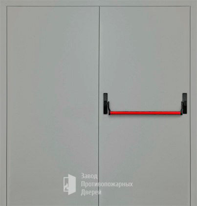 Фото двери «Двупольная глухая с антипаникой (2 створки) EI-30» в Павловскому Посаду