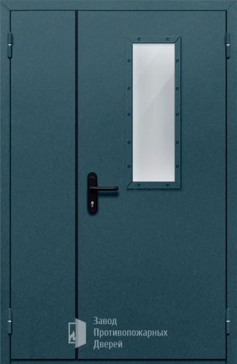 Фото двери «Полуторная со стеклом №27» в Павловскому Посаду
