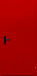 Фото двери «Однопольная глухая (красная)» в Павловскому Посаду