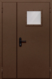 Фото двери «Полуторная со стеклом №88» в Павловскому Посаду