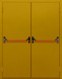 Фото двери «Двупольная глухая с антипаникой №15» в Павловскому Посаду