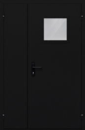 Фото двери «Полуторная со стеклом №84» в Павловскому Посаду