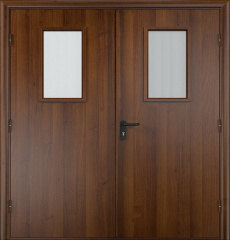 Фото двери «Двупольная МДФ со стеклом EI-30» в Павловскому Посаду