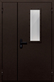 Фото двери «Полуторная со стеклом №210» в Павловскому Посаду