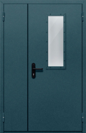 Фото двери «Полуторная со стеклом №27» в Павловскому Посаду