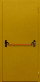Фото двери «Однопольная глухая с антипаникой №45» в Павловскому Посаду