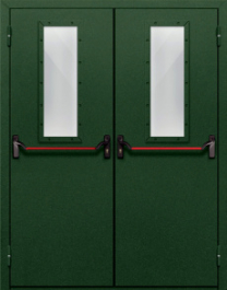 Фото двери «Двупольная со стеклом и антипаникой №69» в Павловскому Посаду